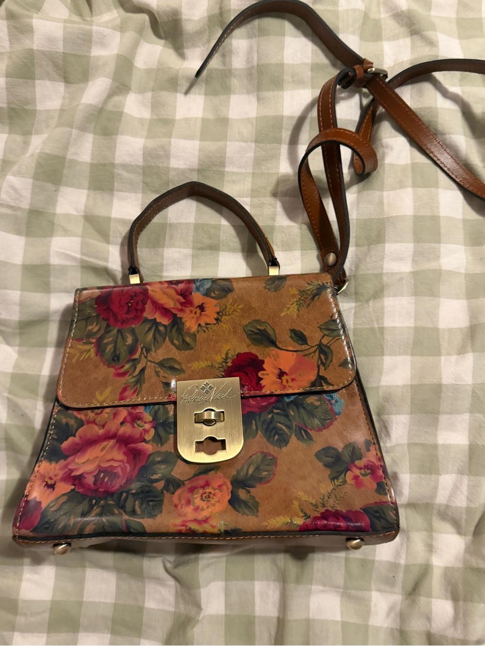 Authentic Patricia Nash floral purse